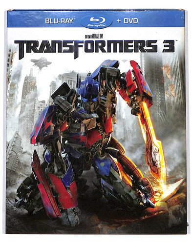 Blu ray transformers - 3, dvd